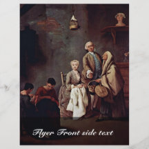 The School Of Labour By Longhi Pietro (Best Qualit Full Color Flyer