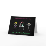 'The Science of Love:Chemistry' Card (Female-Male)