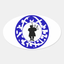 THE SCOTLAND BAGPIPES STICKER