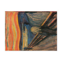 The Scream by Edvard Munch Postcard