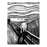 The Scream by Edvard Munch Postcards