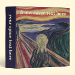 The Scream by Edvard Munch, Vintage Expressionism binders