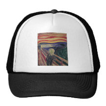 The Scream by Edvard Munch, Vintage Expressionism Trucker Hats