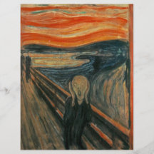 The Scream - Edvard Munch Custom Flyer