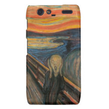 The Scream Motorola Droid RAZR Covers