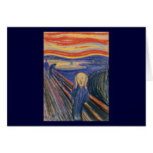 The Scream (pastel 1895) High Quality Card