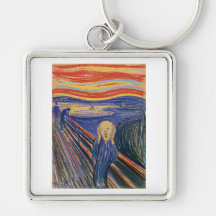 The Scream (pastel 1895) High Quality Keychains
