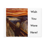 The Scream Postcard