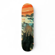the scream skate deck