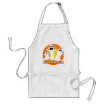 The Scream Team Cute Ghost Design Apron