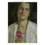 The Sculptress Clara Rilke-Westhoff  1905 Greeting Cards