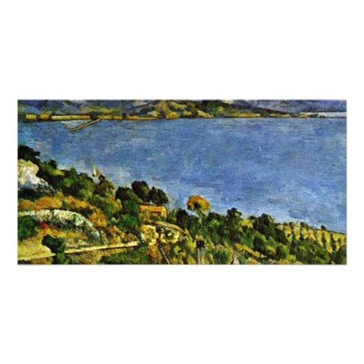 The Sea At L'Estaque By Paul Cézanne (Best Quality Photo Card