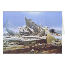 The Sea of Ice Greeting Card