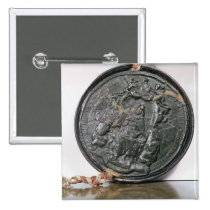 The seal of King Charles II buttons