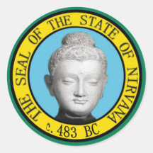 The Seal Of The State Of Nirvana Sticker