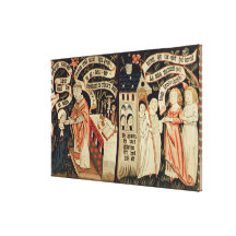 The Search after Truth, German, c.1490 Gallery Wrap Canvas