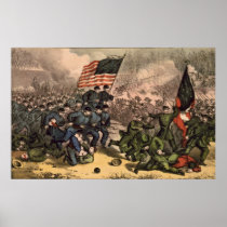 The Second Battle of Bull Run American Civil War Print