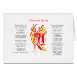 The Secret of Love Card