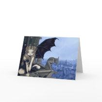 "The Secret of Notre Dame" Greeting Card