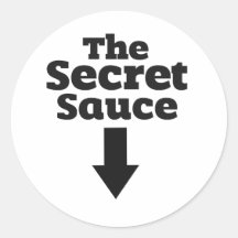 The Secret Sauce Sticker