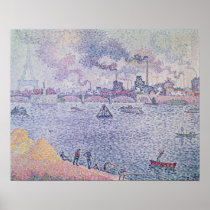 The Seine, Grenelle, 1899 Print