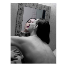 The Sensual Realm - Self Portrait Postcard