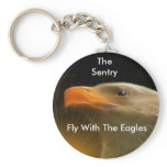 The Sentry / Fly With The Eagles Key Chain