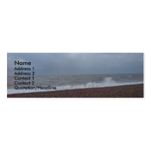 The Serene Sea of Sussex Business Card Template