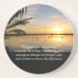 The Serenity Prayer Drink Coaster