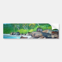 The Seychelles Bumper Sticker