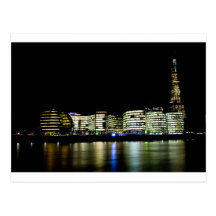 The shard and Southbank buildings Postcards