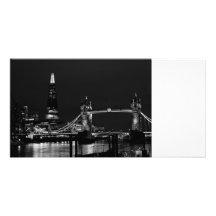 The Shard and Tower Bridge Personalized Photo Card