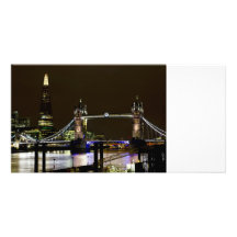 The Shard and Tower Bridge Picture Card