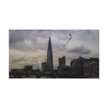The Shard London Stretched Canvas Prints