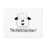 The Sheep Says Baa