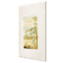 'The Shepherd', plate 15 from 'Songs of Innocence' canvas prints