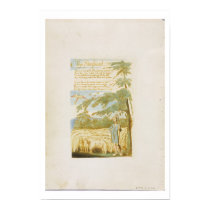 'The Shepherd', plate 15 from 'Songs of Innocence' posters