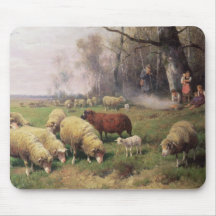 The Shepherd's Family Mouse Pad