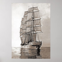 The Ship Mersey 1894 Poster