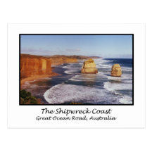 The Shipwreck Coast, Great Ocean Road, Australia Post Cards