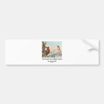 The Siamang Gibbon (1883) by Aloys Zotl Bumper Stickers