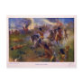 The Siege of New Ulm Minnesota from the Dakota War Postcard