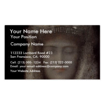 The Silver Tiara By Khnopff Fernand (Best Quality) Business Cards