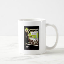 The Simplex - Vintage Automobile Advertisement Mugs