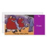 The singing pitman happy new year Photo Card