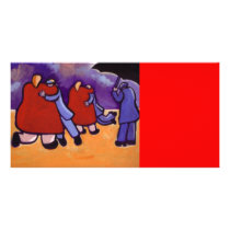 THE SINGING PITMAN PERSONALIZED PHOTO CARD