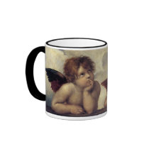 The Sistine Madonna (detail) Coffee Mug
