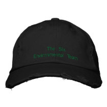 The Six Environmental Team Embroidered Hat