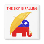 The Sky is Falling Refrigerator Magnets