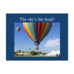 The Sky's the Limit! Post Cards